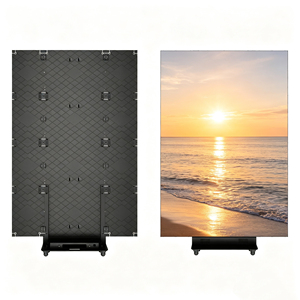 Panel LED Plegable Triple Ultra Delgado P1.25 P1.538 P1.86 P2 P2.5, Pantalla LED Publicitaria Plegable de Bajo Consumo - Product Image 1