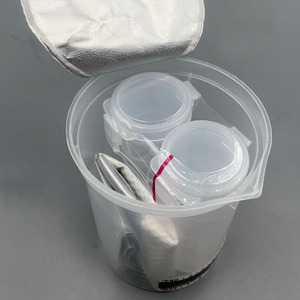 <span class=keywords><strong>Kits</strong></span> de contenants de prélèvement d'échantillons d'urine de 8 oz pour laboratoire médical avec étiquette de température - Product Image 6