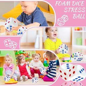 <span class=keywords><strong>Jeux</strong></span> <span class=keywords><strong>de</strong></span> société personnalisés, cadeaux <span class=keywords><strong>de</strong></span> fête, dés anti-stress, jouets squishies, dés en mousse, balles anti-stress - Product Image 3