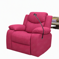Fauteuil inclinable électrique 2-en-1 moderne pour salon avec télécommande, fauteuil releveur en cuir, canapé inclinable et pliable