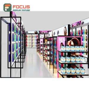 Estante de Exhibición de Pelucas para Montar en la Pared, Diseño Vertical, Ahorro de Espacio, Estante de Exhibición de Múltiples Niveles para Tiendas - Product Image 5