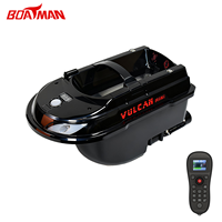 Bateau télécommandé étanche Boatman Vulcan Mini avec navigation GPS, lumières LED et retour automatique intelligent