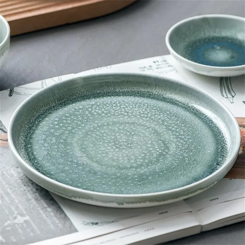 Nordic Fine China Keramik Geschirr Geschirr Sets, Europäische Italienische Küche Crocery Marmor Design Porzellan teller Geschirr ^