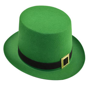 Manwu Factoryの聖パトリックの日アイルランドの帽子の高いパーティー装飾的な祭りの帽子キャラクタースタイリング屋外シーンポリエステル男女兼用 - Product Image 4