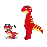 Costume de Mascotte Dragon en Mousse 3D Personnalisé, Taille Adulte, Fabrication OEM/ODM UYEAH, MOQ 1PC, Mascotte Animale Dinosaure en Peluche