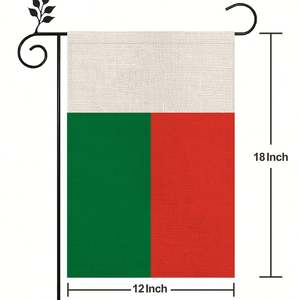 Bandera de <span class=keywords><strong>Madagascar</strong></span> para Exteriores, Material de Lino de Alta Calidad, 12*18 Pulgadas, Más Estilos para Elegir - Product Image 2