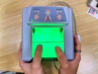 Escáner de huella dactilar biométrico, SDK 442, certificado del FBI, registro de identificación de pasaporte, 10 dedos, gratis, HF-Bio7plus