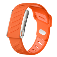 Gelang Olahraga Pintar KR96 Pro Tanpa Layar, Silikon, Tahan Air IP68, Android, Pelacak Tidur, Monitor Detak Jantung, Multi-olahraga, Panggilan