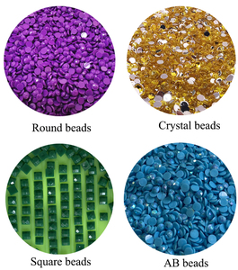 Pintura de diamante Animal para adultos, rompecabezas 3D de León, 40x30 - Product Image 3