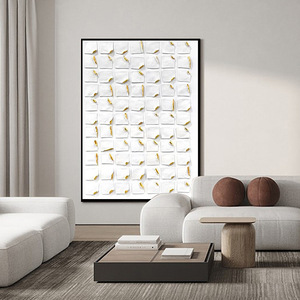 Décor à la maison technique mixte oeuvre abstraite Art mural fait à la main acrylique oeuvre 3D <span class=keywords><strong>cadre</strong></span> peinture - Product Image 2