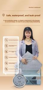 Beste Thuisgebruik Elektrische Verwarmingsdeken Met Watercirculatiesysteem Wasbaar Verwarmd Matras Voor Bedverwarming En Koeling - Product Image 3