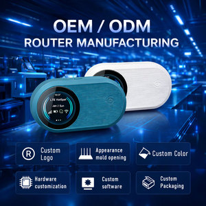 Router WiFi Portátil DNXT WiFi6 4G con Tarjeta SIM, Módem <span class=keywords><strong>de</strong></span> Bolsillo 2.4G y 5.8G, Modo AP, Router MiFi 4G LTE con Ranura para Tarjeta SIM para Viajes - Product Image 3