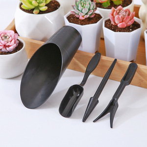 Herramientas para Suculentas, Juego de Jardinería de 4 Piezas, Mini Transplantador de Plástico, Perforador, Cuchara para Decoración de Superficies, para Jardinería Doméstica y Paisajismo - Product Image 3