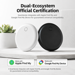 Etiqueta Inteligente con Certificación Oficial MFi, Rastreador GPS para <span class=keywords><strong>Apple</strong></span> y Google Find My Device, Mini Dispositivo de Rastreo para Llaves y Mascotas, Etiqueta No Intrauditiva - Product Image 3