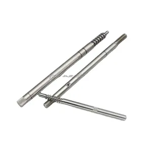 Hexagon knurled keyway threaded shaft motor shaft