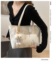 Sacs fourre-tout de luxe pour femmes Casual Shoulder Commuting Handbag Women's Beach Bag
