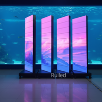 Pantallas LED a Todo Color de Shenzhen RLD, Tamaño Personalizado, Pantallas LED para Eventos, Señalización y Optoelectrónica, Plegables Rápidamente
