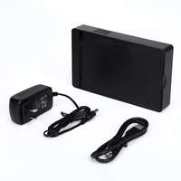 Box Esterno per Disco Rigido USB3.0 SATA ad Alta Velocità da 2,5/3,5 Pollici con Adattatore di Alimentazione e Accessori