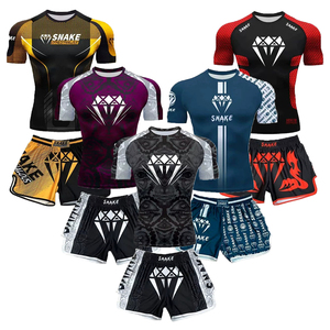 Uniforme de Boxeo para Lucha y Artes Marciales para Hombre Traje Profesional para Competición de Boxeo y Lucha Amateur - Product Image 1