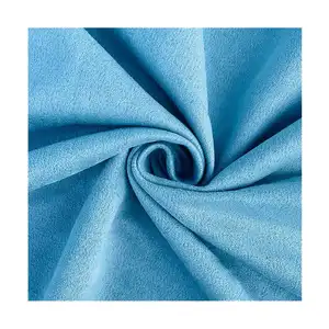 厂家价格超细纤维280平方米重量纱氨纶涤纶织物超细织物清洁用布