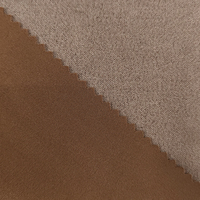 Tissu en suède scuba tricoté uni, 96 % polyester, 4 % élasthanne, 270 g/m², idéal pour les pantalons – Vente chaude