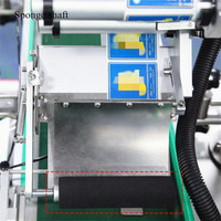 Étiqueteuse plate automatique de table de bouteille de surface plane de sac de pochette en plastique à haute efficacité de bureau de ZXSMART