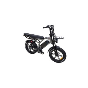 Vélo électrique à pneus larges avec moteur de moyeu arrière à batterie lithium, fourche suspendue, 500W, 7 vitesses, 48V, 18Ah, longue autonomie, cadre en alliage d'aluminium - Product Image 2