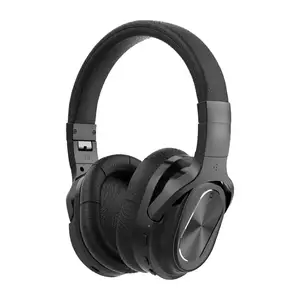Headphone ANC Nirkabel Over Ear Nyaman Headset Noise Cancelling Berkualitas Tinggi dengan Mikrofon