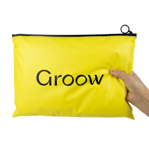 Chất lượng cao đầy đủ màu sắc <span class=keywords><strong>Ziplock</strong></span> túi nhựa dày logo T-Shirts Hoodies bao bì ống đồng in ấn xử lý bề mặt - Product Image 4