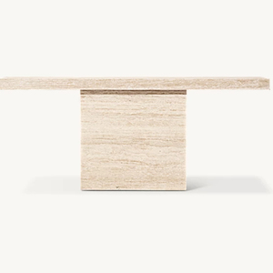 KUMUSI Customilized Material Dark_Emperado <strong>Console</strong> <strong>Table</strong> Natural Marble <strong>Narrow</strong> <strong>Table</strong> - Product Image 5