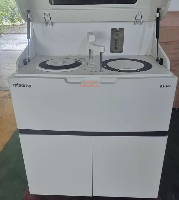 Mindray BS200,refurished Auto-biochemical Analyzer,Used Laboratory Equipment,in Good Condition and Have Warranty.
