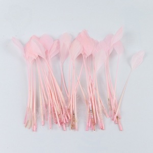 Plumas <span class=keywords><strong>de</strong></span> pájaro teñidas al por mayor para decoración <span class=keywords><strong>de</strong></span> sombreros y sombreros <span class=keywords><strong>de</strong></span> suministros <span class=keywords><strong>de</strong></span> arte y artesanía - Product Image 6