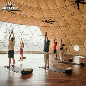Đa chức năng Đảng tổ chức sự kiện PVC Lều tuyết geodomes kuppel zelt Casa DOMO hot yoga Dome Lều thể thao - Product Image 1