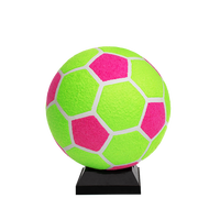 Ballon de tennis géant pour chien, personnalisable avec logo, écologique, pressurisé, avec feutre acrylique taïwanais et rebond de 105 à 120 cm