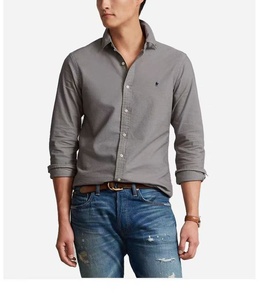<span class=keywords><strong>Camicia</strong></span> in Cotone Best-Seller <span class=keywords><strong>con</strong></span> Logo Cavallo Ricamato per Uomo e Donna, Ideale per Coppie. - Product Image 3