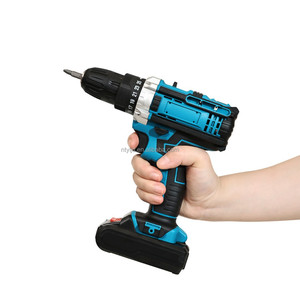 Set Combinato <span class=keywords><strong>Trapano</strong></span> <span class=keywords><strong>Avvitatore</strong></span> a Batteria 21V Professionale OEM/ODM per Ingrosso Fabbrica, Utensili Elettrici a Ioni di Litio per Edilizia con Velocità Variabile - Product Image 6