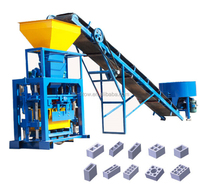 Machine à fabriquer des blocs et des briques en béton mousse creux à faible coût QT40-1 à Dubaï