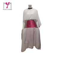Tablier de coiffure personnalisé en polyester imperméable pour salon de coiffure et barbier