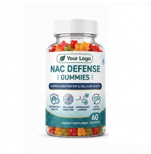 เยลลี่เสริมอาหาร NAC แบรนด์สั่งทำได้ วีแกน ไม่มีสีสังเคราะห์ รับผลิตแบบ OEM พร้อมโลโก้และบรรจุภัณฑ์เฉพาะ - Product Image 2