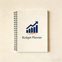 Planificateur budgétaire personnalisé, planification budgétaire quotidienne et mensuelle, défi d'épargne financière familiale personnalisé, carnet de dépenses A5