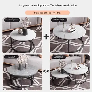 Ensemble <span class=keywords><strong>de</strong></span> meubles <span class=keywords><strong>de</strong></span> salon <span class=keywords><strong>de</strong></span> luxe moderne, <span class=keywords><strong>table</strong></span> basse en bois et <span class=keywords><strong>table</strong></span> d'appoint <span class=keywords><strong>de</strong></span> canapé, étagère <span class=keywords><strong>de</strong></span> <span class=keywords><strong>chevet</strong></span> pour la maison - Product Image 3