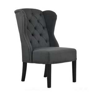 Muebles de jubilación Muebles de restaurante Comedor Silla de madera Silla tapizada de tela - Product Image 4