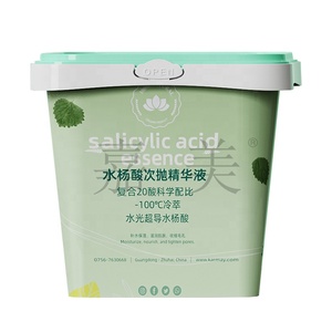 Caja de embalaje ESENCIA DE ÁCIDO SALICÍLICO Caja de plástico cuadrada de 1Ltr con contenedores herméticos de un solo uso a prueba de manipulaciones - Product Image 4