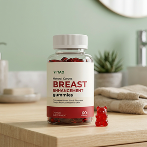 Gomitas Reafirmantes Natural Curves para Mujeres, Suplemento Herbal que Apoya la Elasticidad y el Bienestar de la Piel, Venta al por Mayor OEM/ODM, 60 Unidades - Product Image 1