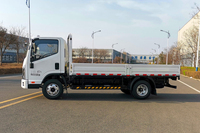 Camion électrique KAMA EM3 Euro 6, fourgonnette 81,14 kWh 115 kW, charge utile 2,5 T, caméra arrière, 5995x2200x2390 mm, logistique interurbaine