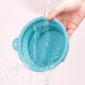 Ciotola di cibo per animali domestici pieghevole per esterni con logo personalizzato Anti-fuoriuscita in <span class=keywords><strong>Silicone</strong></span> per cani e gatti - Product Image 4