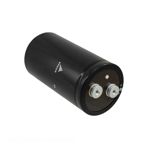 Condensador de Aluminio de Montaje en Chasis con Pernos, 4700 uF, B43584B5478M003, 20%, 450V, SCREW - Product Image 1