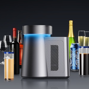 Refroidisseur de vin intelligent rapide avec affichage numérique électrique, tasse froide de bureau pour la maison, tasse de refroidissement pour cola et bière, refroidisseur de vin portable - Product Image 5
