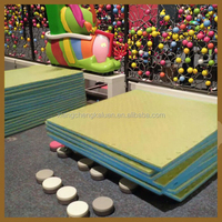 Tapis de sol EVA de 2cm d'épaisseur Tapis de sol en mousse pour aire de jeux intérieure, parc, château coquin pour enfants