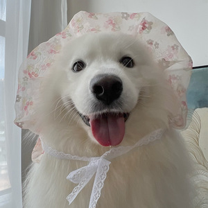 Floral <strong>Dog</strong> <strong>Clothes</strong> Spring Autumn Winter Anti Shedding <strong>Labrador</strong> Samoyed Husky Border Collie Shiba Inu Medium Large <strong>Dogs</strong> - Product Image 3